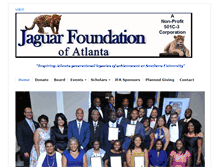 Tablet Screenshot of jagfoundationatl.org